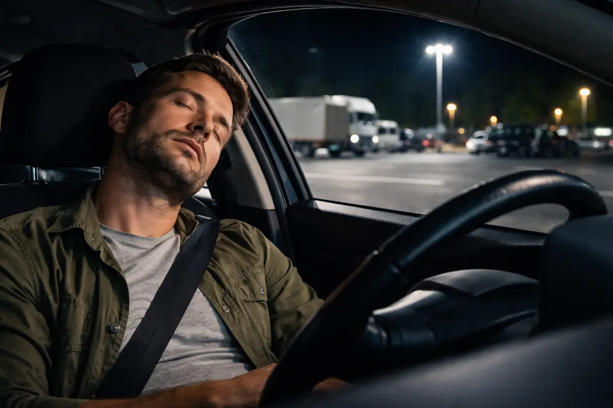 Dormire in auto può costarti caro