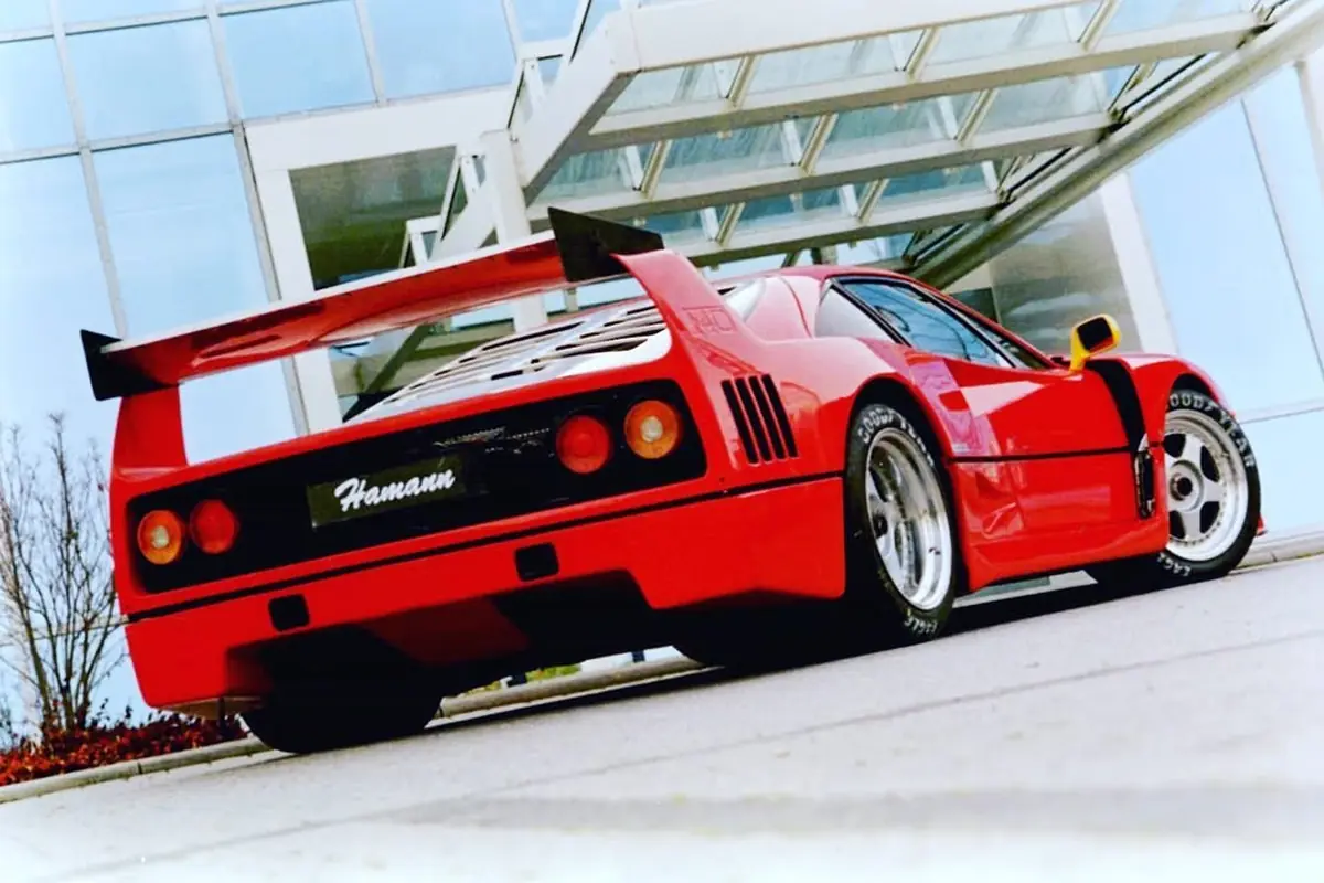 Ferrari F40 Hamann da 720 CV all’asta